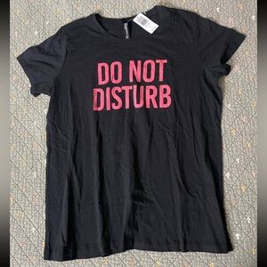 NWT Torrid graphic tee ‘Do Not Disturb'